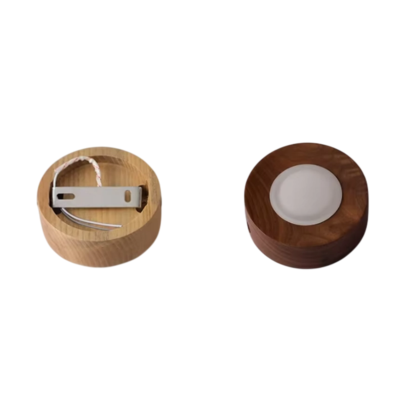 Plafonnier LED Spot Bois
