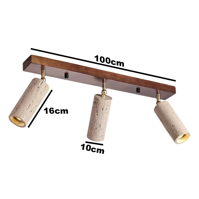 Plafonnier Suspension Industriel Pierre