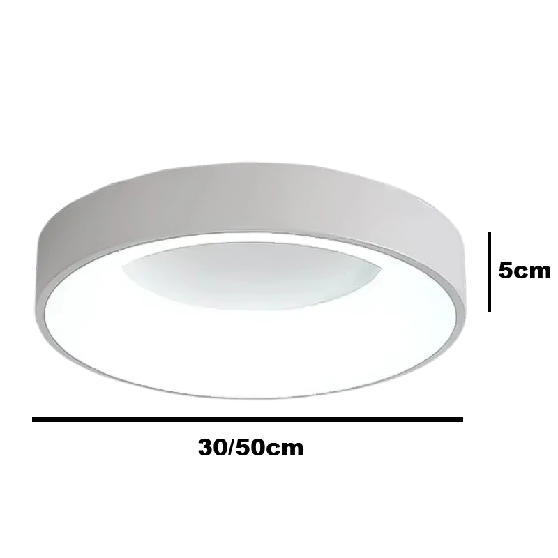 Plafonnier LED Moderne Bois