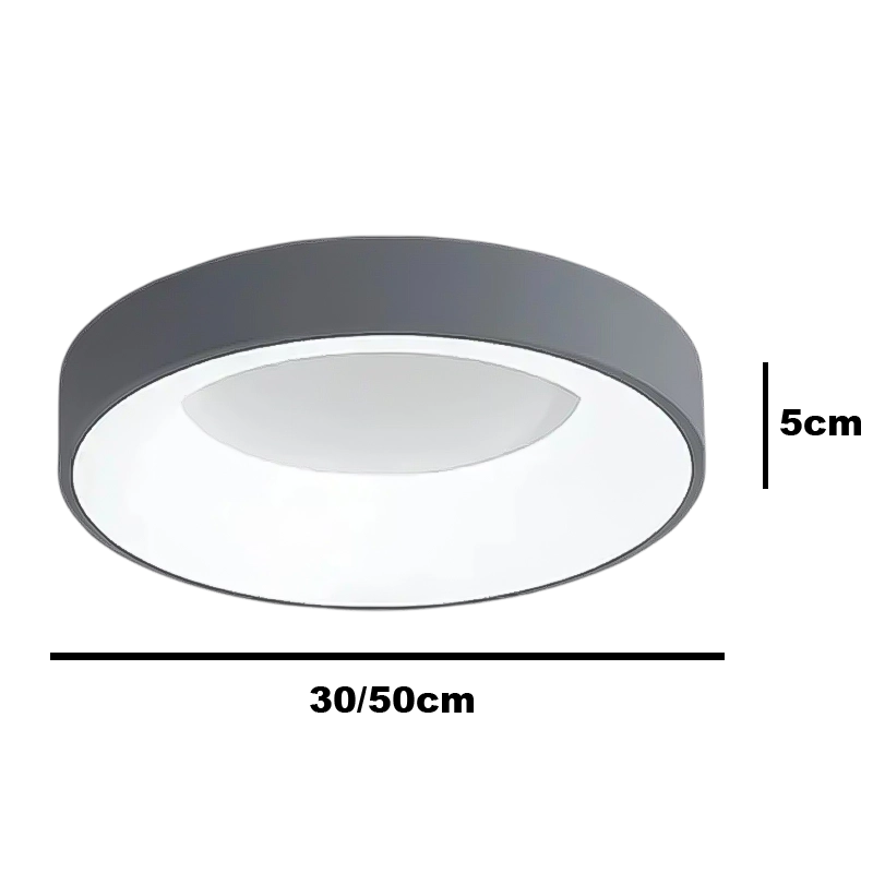 Plafonnier LED Moderne Bois