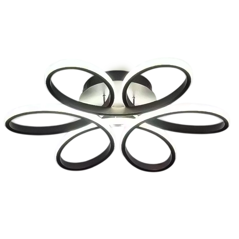 Plafonnier LED Moderne Noir