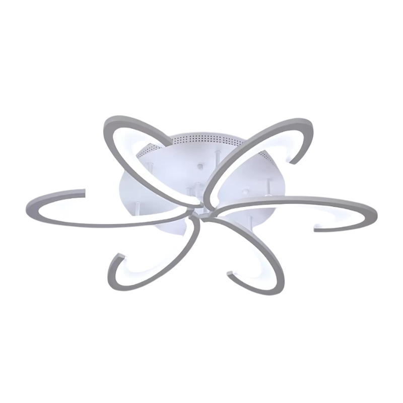 Plafonnier Lustre Led Moderne Blanc