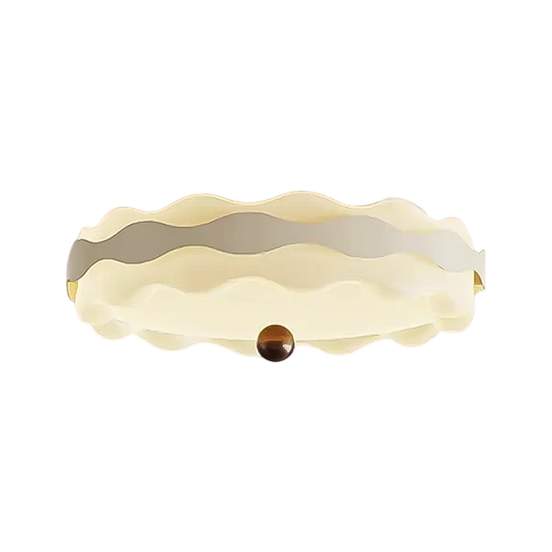 Plafonnier Blanc à dentellle 