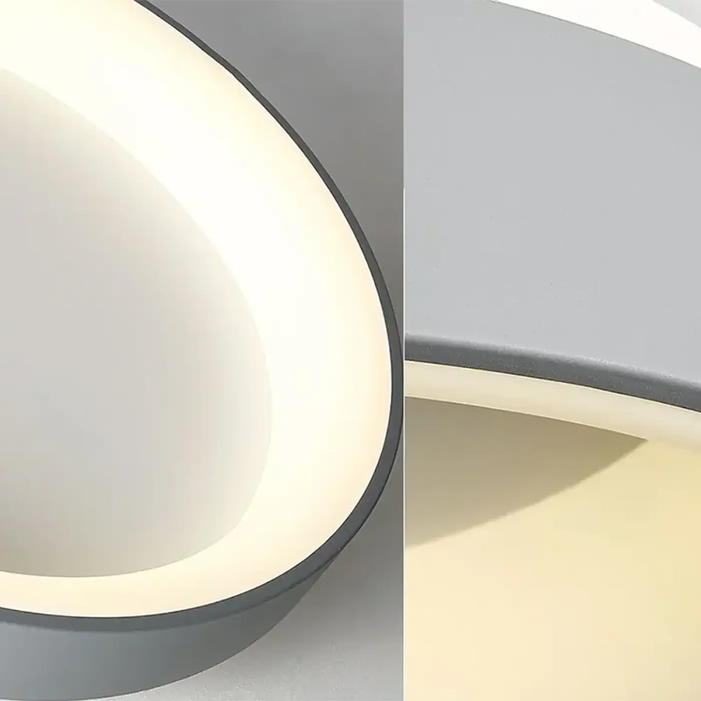 Plafonnier LED Moderne Bois
