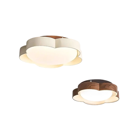 2 Plafonnier floral 