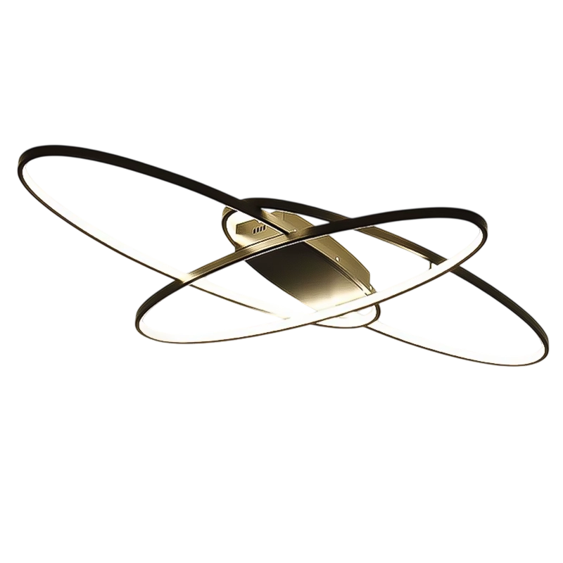 Plafonnier Led Design Noir ou Blanc