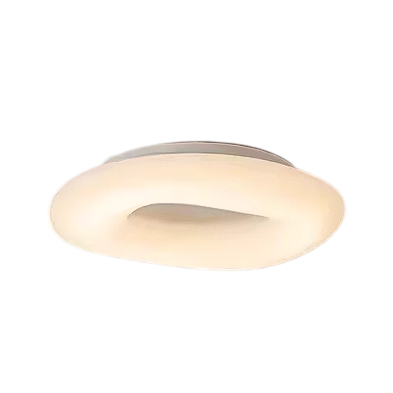 Plafonnier Led Design Donuts Blanc