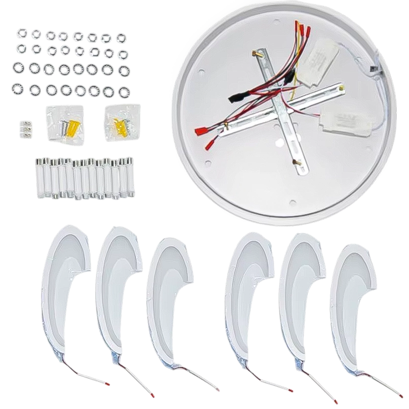 Plafonnier Lustre Led Moderne Blanc