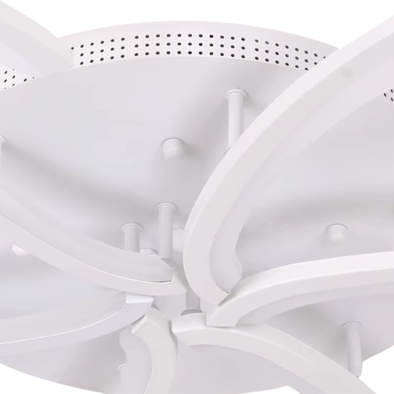 Plafonnier Lustre Led Moderne Blanc