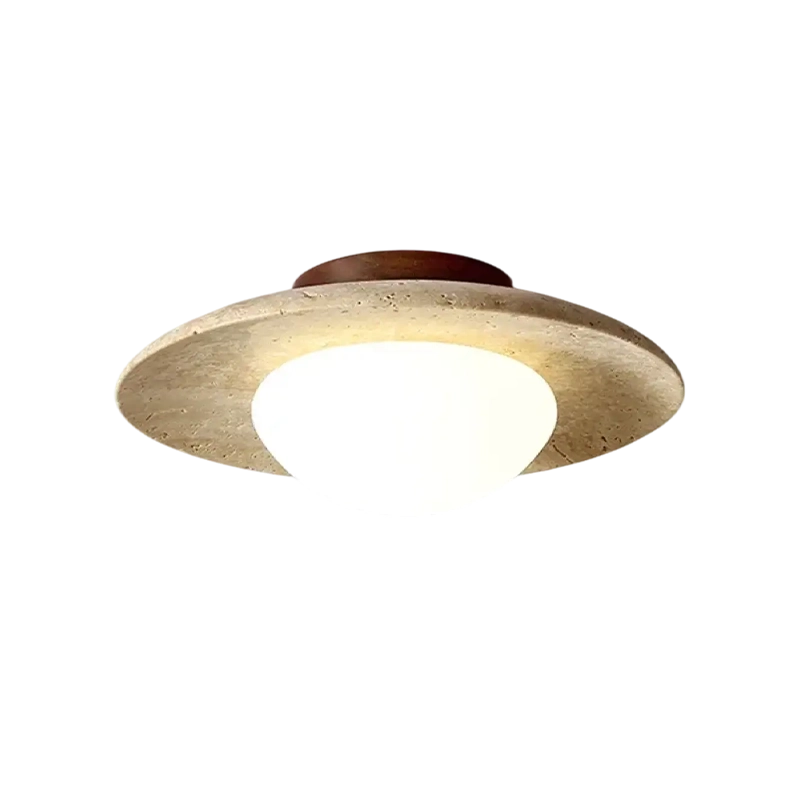 Plafonnier Moderne Style Japonais En Pierre