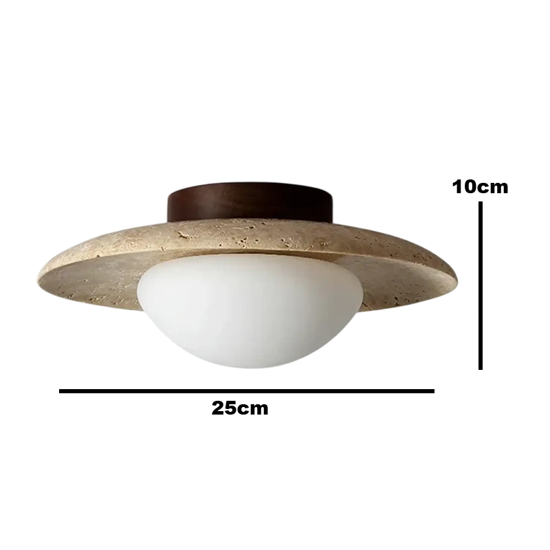 Plafonnier Moderne Style Japonais En Pierre