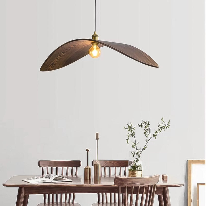 Plafonnier Suspension Design Bois