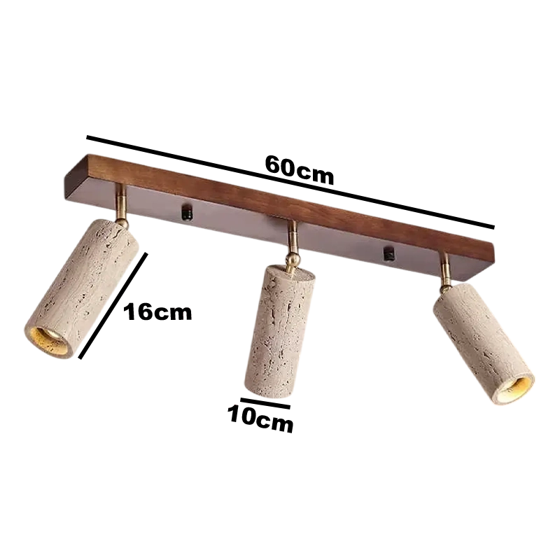 Plafonnier Suspension Industriel Pierre